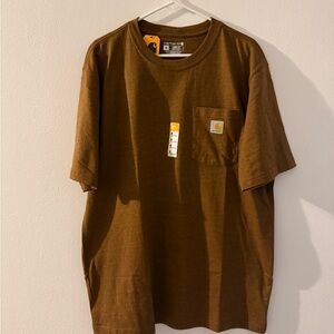 Carhartt Men's Brown Short Sleeve Tee